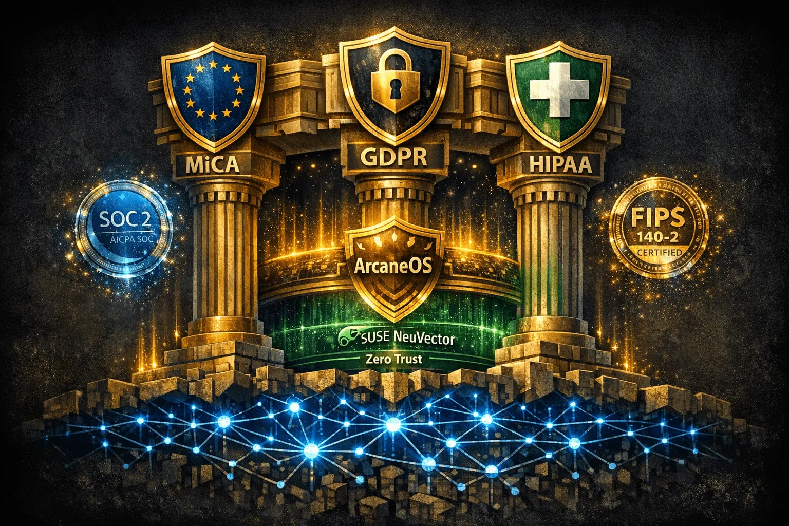 Flux & Regulatory Compliance: MiCA, GDPR, HIPAA Strategy